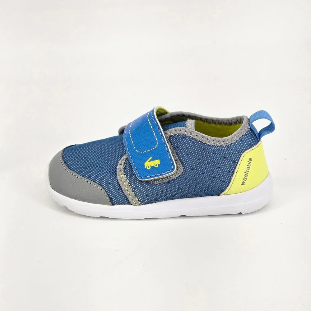 See Kai Run Hydro Peyton Boys Blue Water Shoes Sneakers Toddler Size 9 Washable